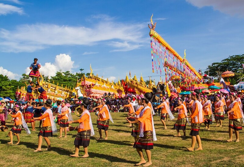 Đại lễ phóng tên lửa tự chế Bun Bang Fai